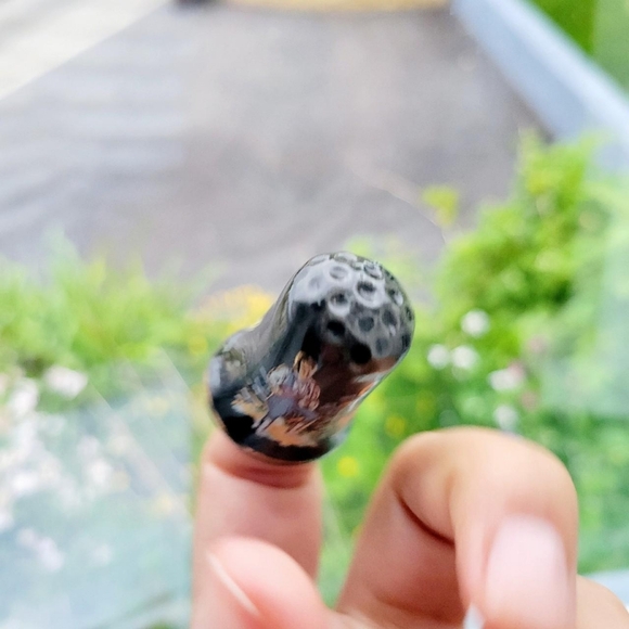 Vintage Greek Peasant Crete Map Thimble - Picture 7 of 8